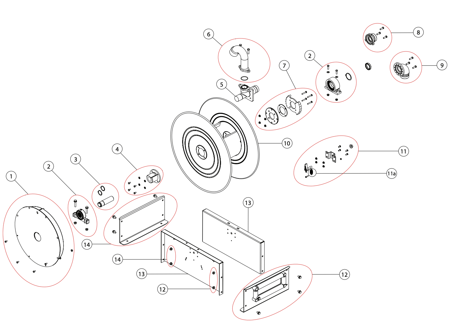 FF9600-OLPBW Parts Diagram