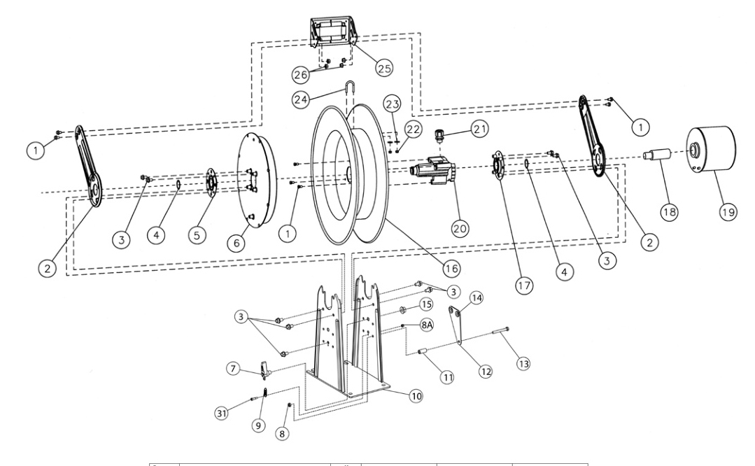 WC80002 Parts Diagram