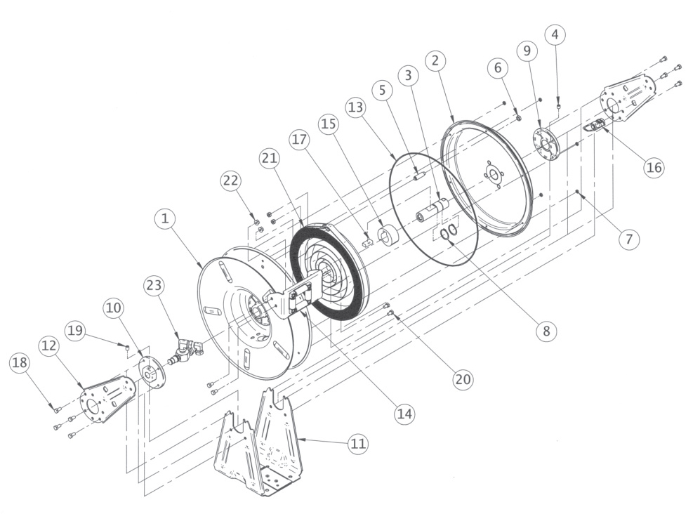DP7600-OHP Parts Diagram