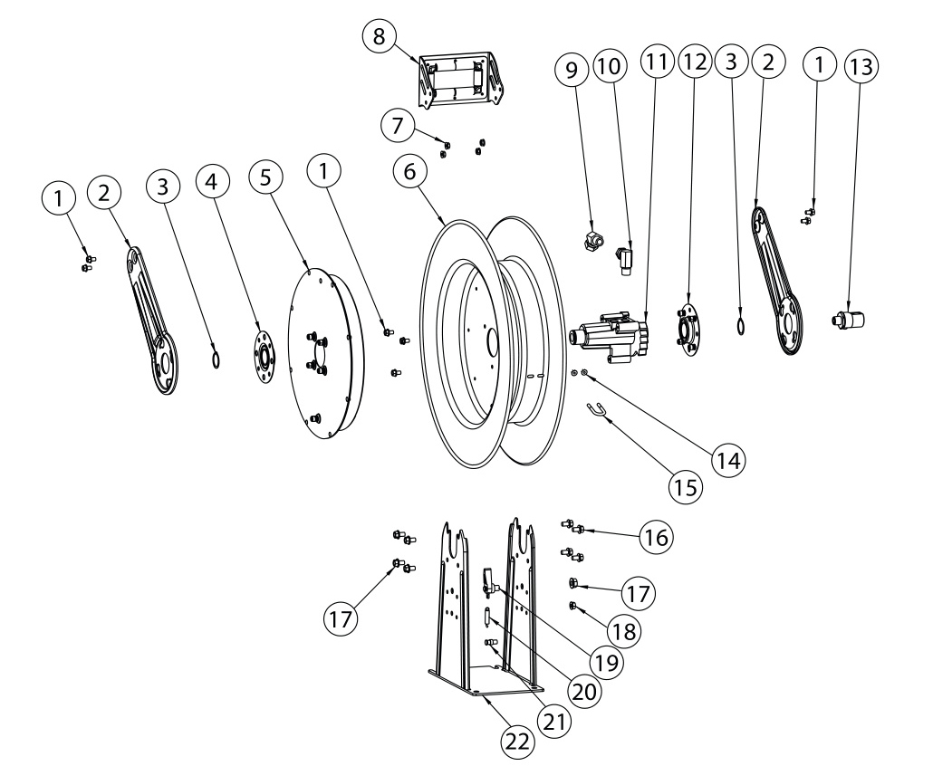 PW81000-OHP Parts Diagram