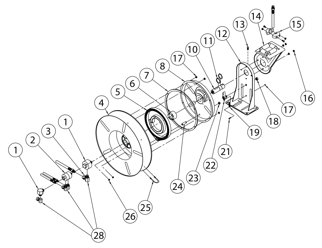 PW7650-OHP Parts Diagram