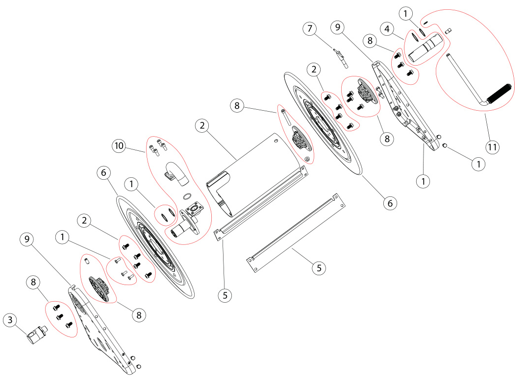 CA38106-M Parts Diagram