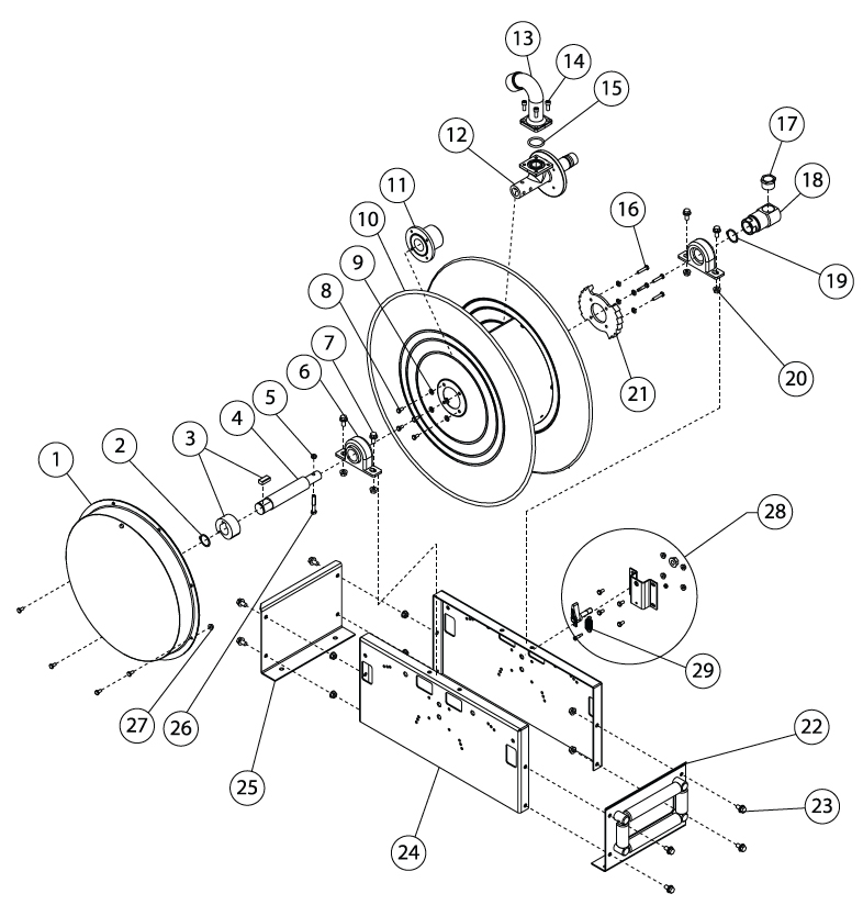 G9300-OMPBW Parts Diagram