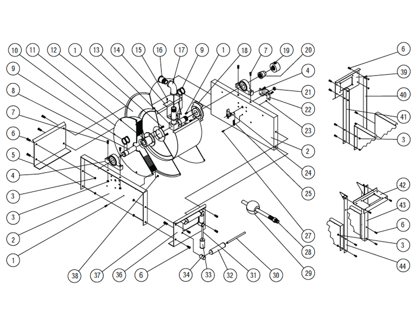 E9300-OMPBW Parts Diagram